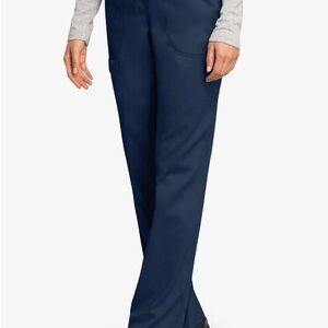 Cherokee Women’s Navy Blue Work Wear Scrub Pants, Size-XL